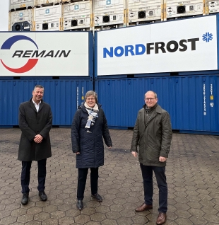 Containerdepot: REMAIN und NORDFROST vereinbaren Kooperation Containerhafen Wilhelmshaven profitiert von gemeinsamen Aktivitäten