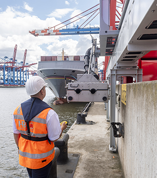 Testphase der Landstrom-Versorgung am EUROGATE Container Terminal Hamburg (CTH) verläuft weiterhin erfolgreich